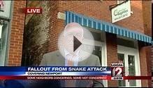 Neighbors curious after python attacks exotic pet shop owner