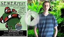 Sewerfest Reptile Expo Tour 8/4/2013 Gecko Guy-